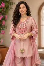 Premium soft tissue short kurta full set